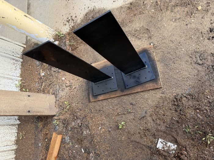 Fabricated steel post bases